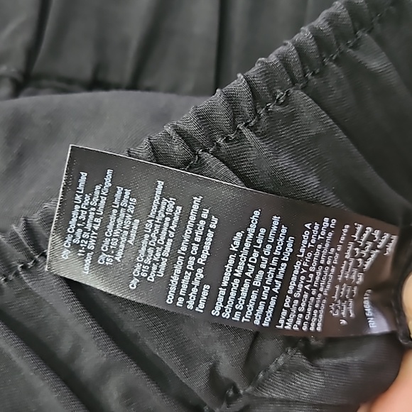 NWT Arna York light weight Shiloh black pants 22/24 #b644 - Picture 9 of 9